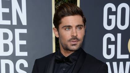 Zac Efron Unveils His Platinum Blonde Hair During Red Carpet Appearance
