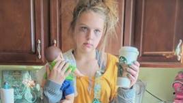 This 13-Year Old Dressed As An Exhausted Mum Still Wins Halloween