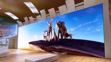 Sony Unveils Whopping 16K TV That's Bigger Than A Bus