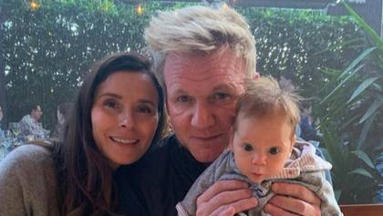Gordan Ramsay Shares Photos Of Two-Month-Old Son Oscar Pouting 