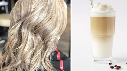 White Chocolate Mocha Is The Most Delicious Hair Colour Of The Season