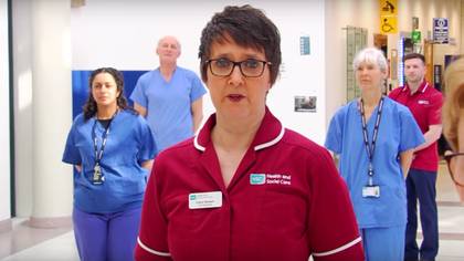 NHS Workers Create Powerful Video Pleading With People To Stay At Home