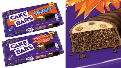 Asda Is Now Selling Cadbury Crunchie And Fudge Cake Bars For £1.60