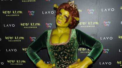 Heidi Klum Just Won Halloween With Her Princess Fiona The Ogre Costume
