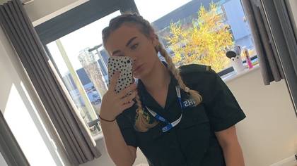 NHS Worker Shamed For Wearing Full Face Of Make-Up To Do Her Job