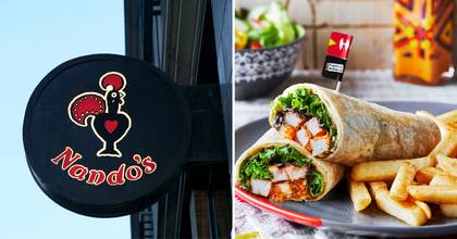 Nando's Has Launched A Spicy Garlic, Pineapple And Coconut Chicken Wrap