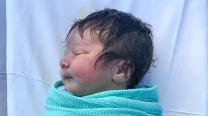 Baby Boy Is Born With A Full Head Of Hair - And It Won't Stop Growing