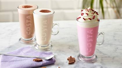 Costa Is Selling Pink Hot Chocolate And It’s A Girly Dream