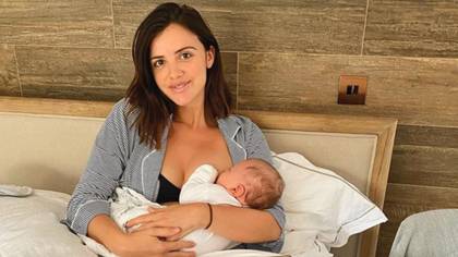 Lucy Mecklenburgh And Ryan Thomas' Baby Roman Has A Little Accident Live On 'Good Morning Britain'