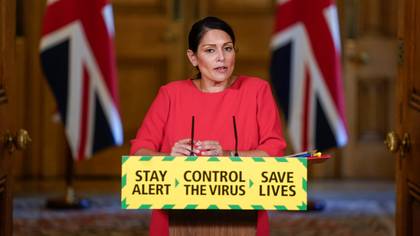 Priti Patel Confirms Sitting On Park Benches is Banned Under New Lockdown Rules