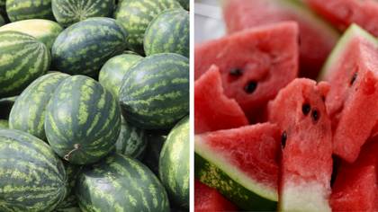 People Are Mind Blown After Woman Washes Watermelon