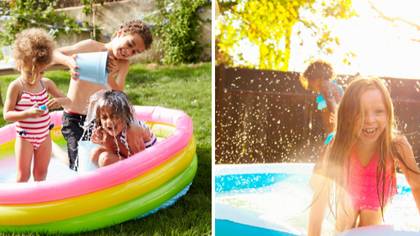 Parents Warned Over Using A Paddling Pool In The Heatwave