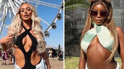Influencers Leave People Baffled With Undone Shorts Trend At Coachella
