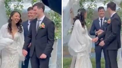 Bride And Groom Applauded For Unique Way They Decided On Their Surname