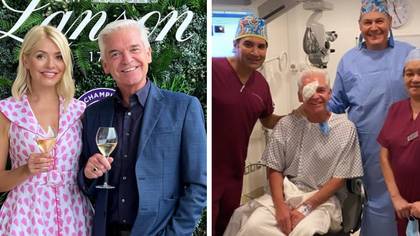 Phillip Schofield in hospital for surgery on ‘debilitating’ eye condition