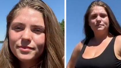Woman hits back at people who claim her bikini is 'inappropriate' for beach