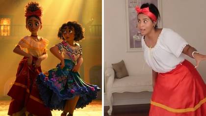 TikToker Recreates 'Genius' Dolores Dance From Disney's Encanto