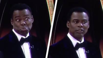 Footage Of Chris Rock Taken Moments After Slap Shows His Genuine Reaction