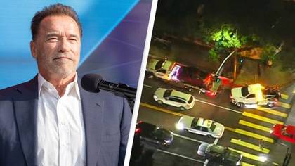 Arnold Schwarzenegger Involved In LA Car Crash