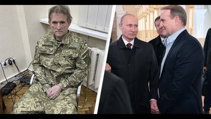 Putin's 'Crony' And Pro-Kremlin Lawmaker Medvedchuk Captured In Ukraine