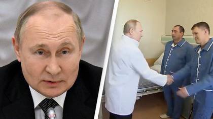 Putin Accused Of Faking Military Visit To Hospital After Photos Show Familiar Face
