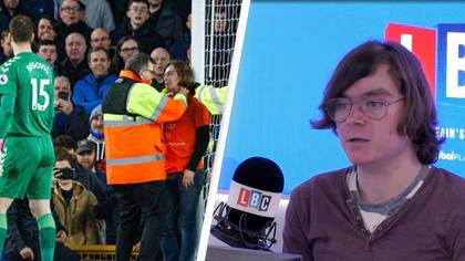 Protester Who Tied Himself To Goal Posts Revealed As Insulate Britain Campaigner