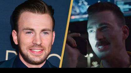 Chris Evans' 'Glorious Moustache' And Transformation Revealed In Netflix Teaser