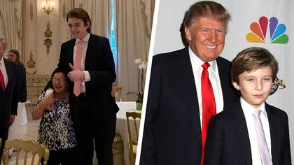 People Are Absolutely Floored By How Tall Barron Trump Is