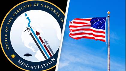 People have noticed a UFO features on US government department logo