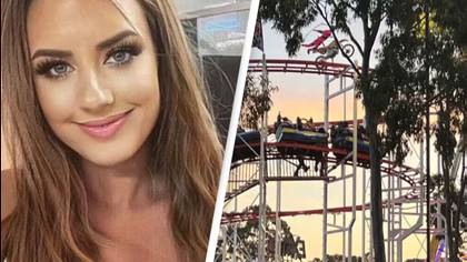 Woman fighting for life after being struck by rollercoaster at theme park