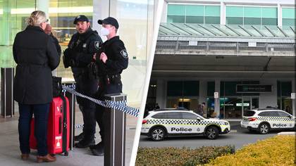 Man arrested after opening fire in Australian airport