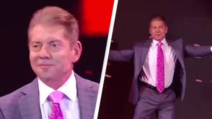 WWE's Vince McMahon Addresses Crowd Amid Misconduct Investigation