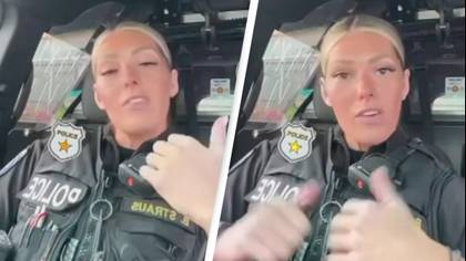 Police officer given a tiny suspension after posting TikTok telling people to 'get the f**k out the way'