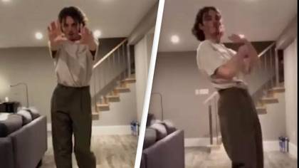 People spot terrifying figure in video of TikTok dancer who was home alone