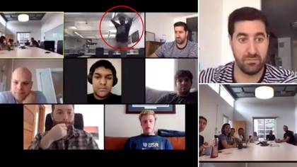 Man goes viral after doing Cristiano Ronaldo’s ‘SIU’ celebration during a work meeting on Zoom
