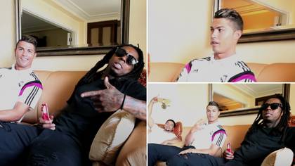 Cristiano Ronaldo's interview with Lil Wayne is the weirdest crossover of all time - he looked so out of place