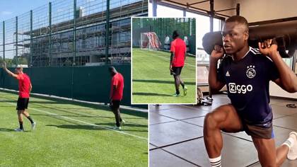Brian Brobbey 'Reluctantly' Returns To RB Leipzig Training Amid Transfer Rumours, He Didn't Look Thrilled