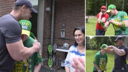 John Cena Meets Teen With Down Syndrome Who Fled Ukraine After Russian Invasion
