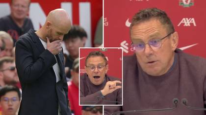Ralf Rangnick's damning press conference goes viral after Man United's 2-1 defeat to Brighton
