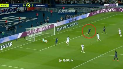 Kylian Mbappe produces miss of the season from six yards out, it was an open goal