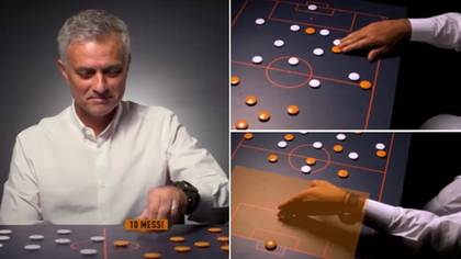 Jose Mourinho Explaining His Tactics To Beat A Prime Barcelona Shows His Insane Level Of Detail