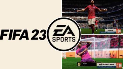 FIFA 23 includes ridiculous post-goal sound effects such as sirens, buzzers and animal noises