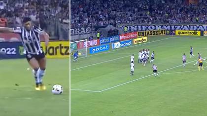 Hulk Takes 'The Most Powerful Free-Kick Ever' Against Santos, It Doesn't Even Make Sense