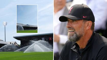 Fulham aim cheeky dig at Liverpool boss Jurgen Klopp after 'dry pitch' comments
