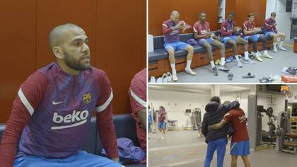 Dani Alves Oozed Passion In Speech To Barcelona Teammates, He's The Player They Need
