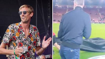 Peter Crouch Responds To Hilarious Tweet Claiming He Was In A Body Bag On Live TV