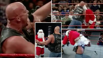 'Just Stone Cold Things' - Never Forget Stone Cold Steve Austin Hit The Stunner On Santa Claus
