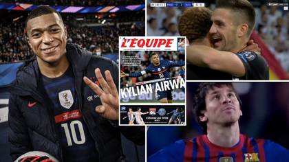 Kylian Mbappe Becomes Only The 12th Player To Receive 10/10 L'Equipe Rating After First France Hat-Trick