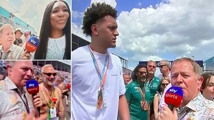 Martin Brundle Had No Idea Which Celebs He Was Interviewing During Excruciatingly Awkward Grid Walk