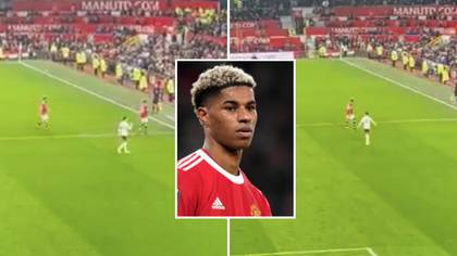 Damning Footage Of Marcus Rashford Being Met With Sarcastic Cheers As He Was Substituted